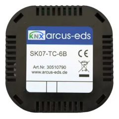   ARCUS 30510790 KNX hőmérséklet-érzékelő/vezérlő | 6 bináris bemenet