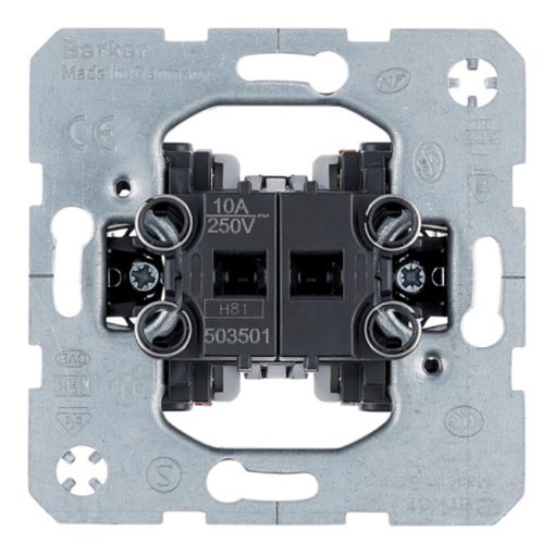 BERKER 503501 billenőkapcsoló | 1 NC, 1 NO, N kapocs