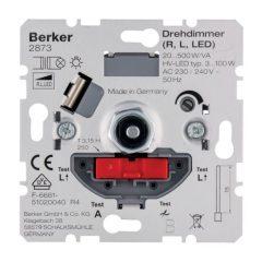 BERKER 2873 forgó dimmer | RL, LED, 3-100W