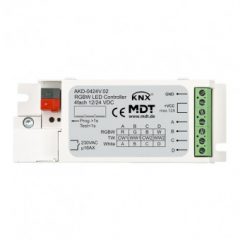   MDT AKD-0424V.02 KNX LED fényerőszabályzó működtető DE | 4-szeres