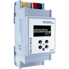   WEINZIERL 5193 KNX IP BAOS | megjelenítéssel, vizualizációval, webes funkciókkal