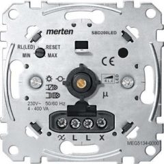   MERTEN MEG5132-0000 forgó dimmer | R, 40-400 W, billenőkapcsoló