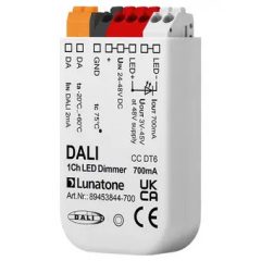   LUNATONE 89453844-700 DALI LED fényerőszabályzó CC DT6 UP | 1-szeres, 700 mA