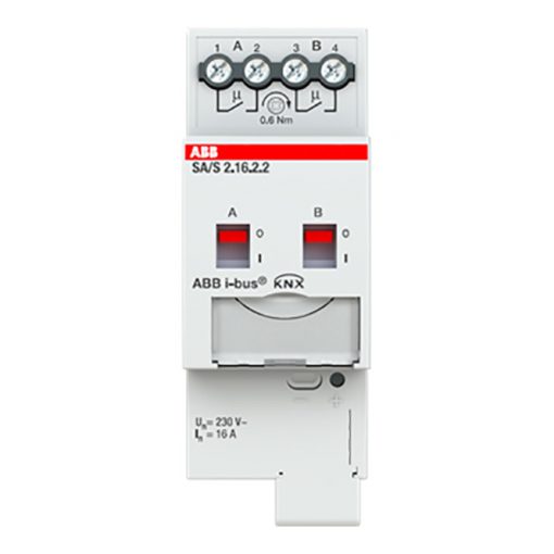 ABB SA/S2.16.2.2 KNX kapcsolóaktor 16 A | 2-szeres