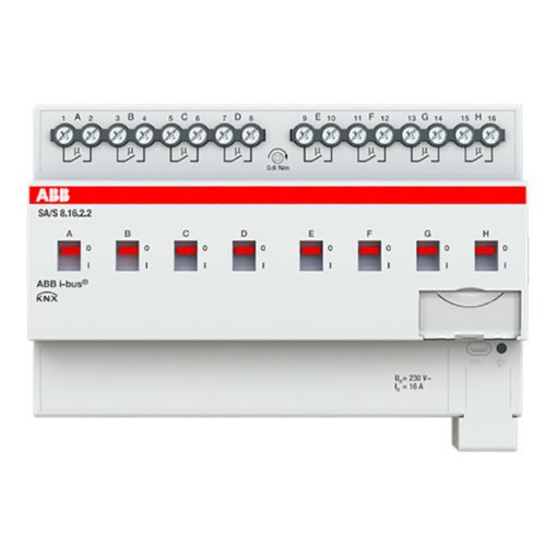 ABB SA/S8.16.2.2 KNX kapcsolóaktor 16 A | 8-szoros