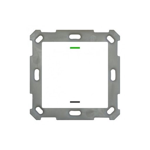 MDT BE-TAL55T1.01 KNX nyomógomb érzékelő Fény 55 m. | 1-szeres, semleges | tiszta fehér fényes