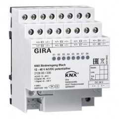 GIRA 212800 KNX bináris bemenet 12-48 V | 8-szoros