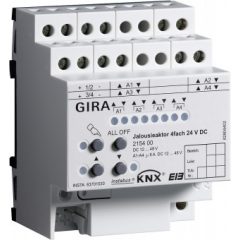 GIRA 215400 KNX vakhajtómű 24 V DC | 4-szeres