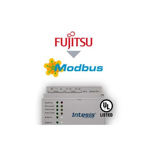 INTESIS INMBSFGL016O000 Modbus RTU klímaátjáró | Fujitsu VRF rendszerek