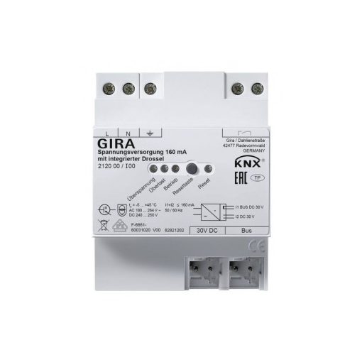 GIRA 212000 KNX busz tápegység | 160mA