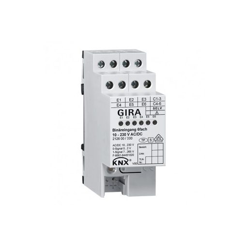 GIRA 212600 KNX bináris bemenet 10-230 V | 6-szoros