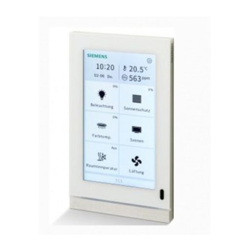 SIEMENS 5WG1205-2AB12 KNX érintőképernyős érintőképernyős vezérlés | függőleges | fehér | 5 hüvelyk