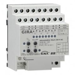 GIRA 103900 KNX vakmozgató 230 V AC/12-48 V DC | 4-szeres