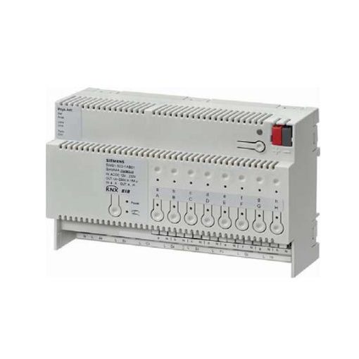 SIEMENS 5WG1502-1AB02 KNX kapcsolóaktor | 8-szoros, 16 A, 8 bináris bemenet