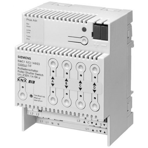 SIEMENS 5WG1523-1AB03 KNX vakmozgató | 4-szeres