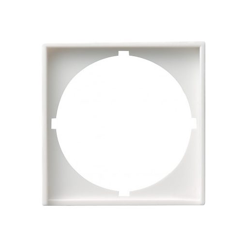 GIRA 028103 adapter keretrendszer 55 kerek | tiszta fehér fényes | 50x50 mm